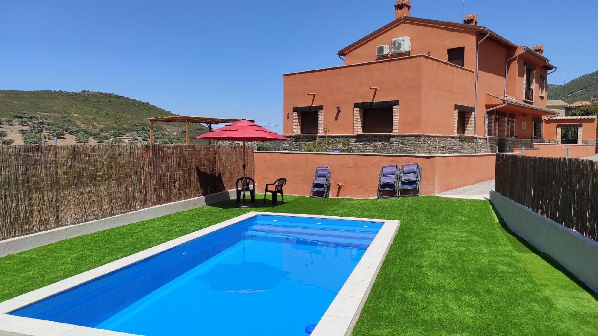 Casa Rural La Colmena Del Geoparque Наватрасьерра Экстерьер фото